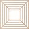 Ekena Millwork Raven Wood Fretwork Pierced Ceiling Medallion, Alder, 24"OD x 8 3/4"ID x 1/4"T CMWP24X24X0250RAAL - alternate 3